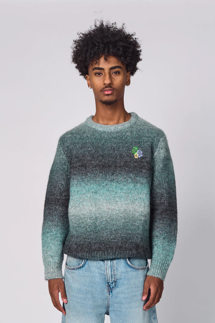 GRADIENT BLUE SWEATER